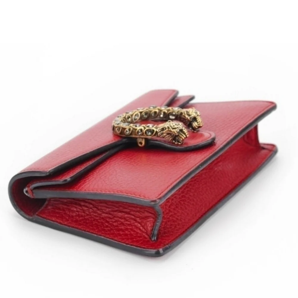 Authentic Gucci Dionysus Dark Red Super Mini Bag Shoulder - Picture 8 of 11